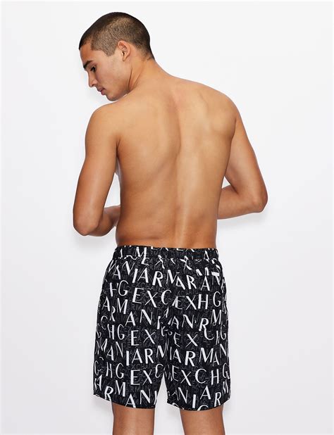 armani exchange swim trunks|armani boys swim briefs.